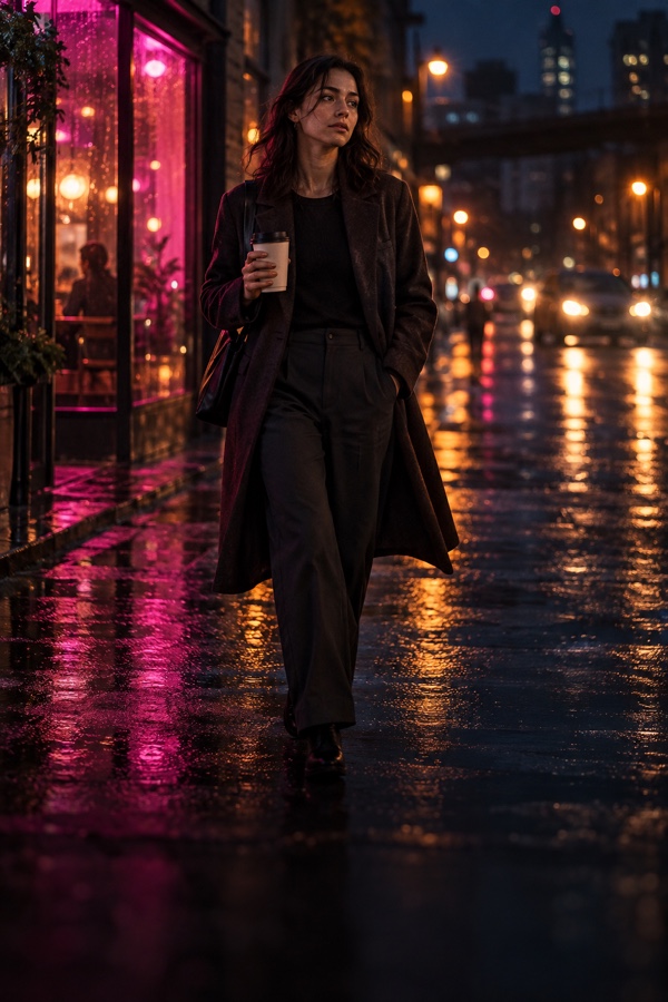 Coffee Run — artistic cover interpretation