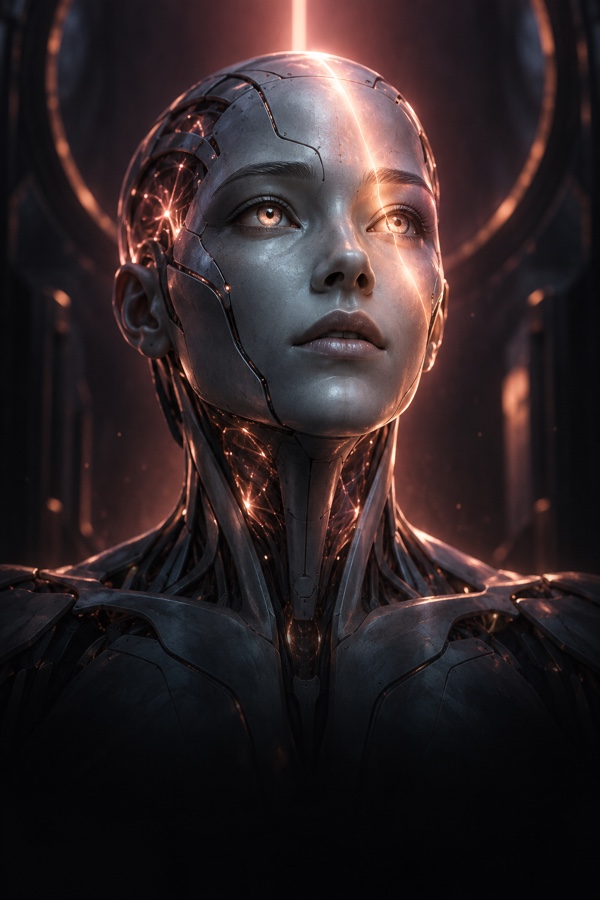 Singularity — artistic cover interpretation