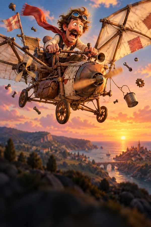Wing It! — artistic cover interpretation